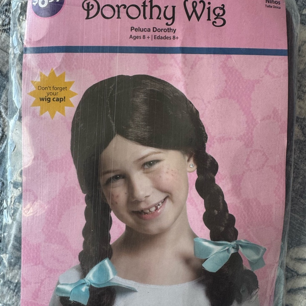 Wizard of Oz Child Size Dorothy Wig